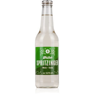 Weißer Spritzinger Tray